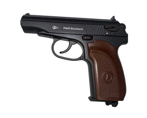 Пневматический пистолет Borner PM49 Blowback (Макарова)